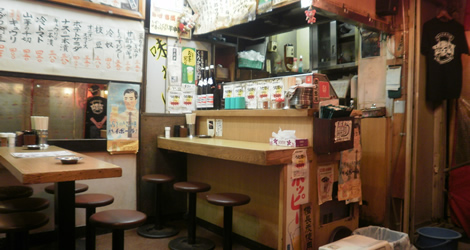 A Yakitori Stand A Yakitori Stand